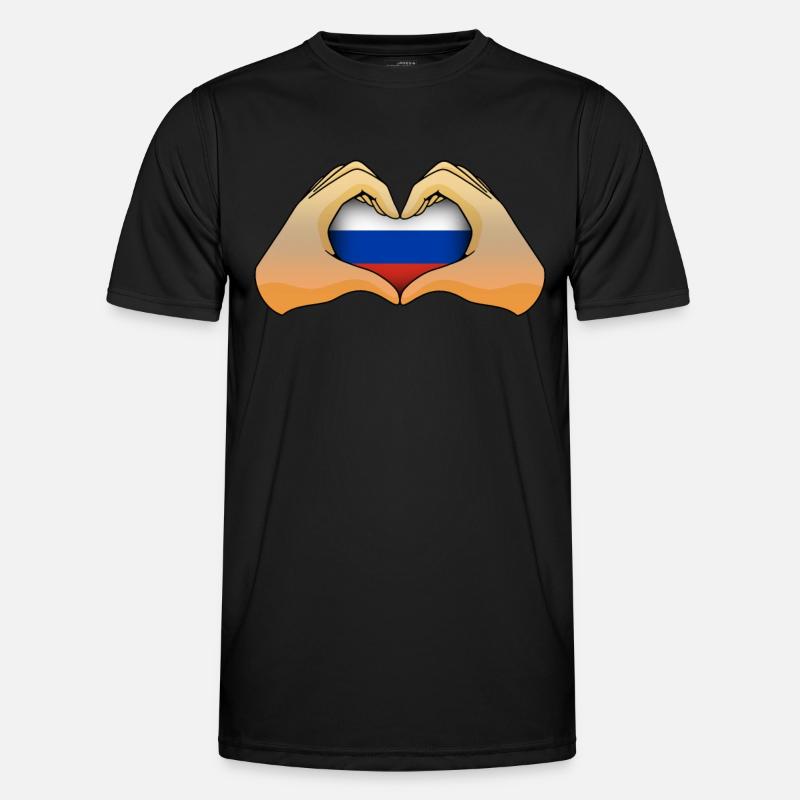 Russie T-shirt sport Homme