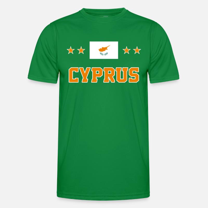 Zypern Männer Funktions-T-Shirt