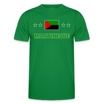 Martinique - Männer Funktions-T-Shirt - Kelly Green - Vorne - AI Model Male 178 dark (178cm)