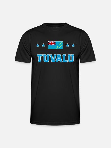 Tuvalu - Men's Functional T-Shirt - black