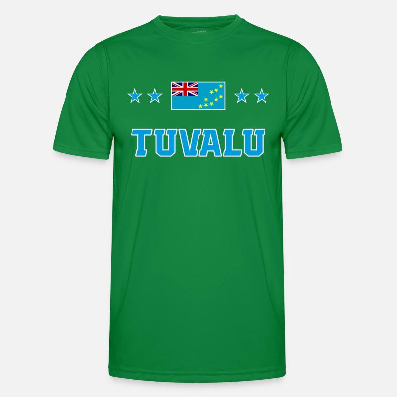 Tuvalu Männer Funktions-T-Shirt