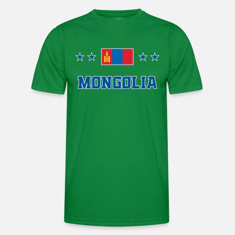 Mongolei Männer Funktions-T-Shirt