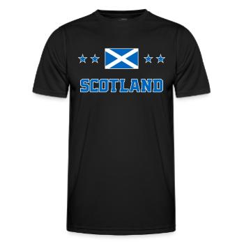 Ecosse - T-shirt sport Homme - noir - Devant - AI Model Male 178 dark (178cm)