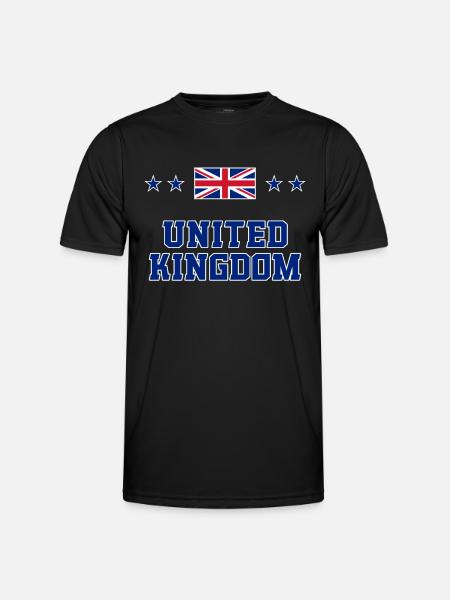 Royaume-Uni - T-shirt sport Homme - noir
