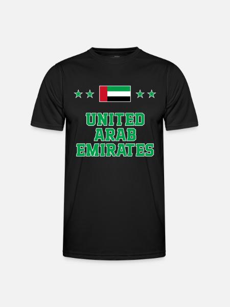 United Arab Emirates - Men's Functional T-Shirt - black