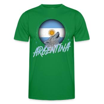 Argentine - T-shirt sport Homme - vert - Devant - AI Model Male 178 dark (178cm)