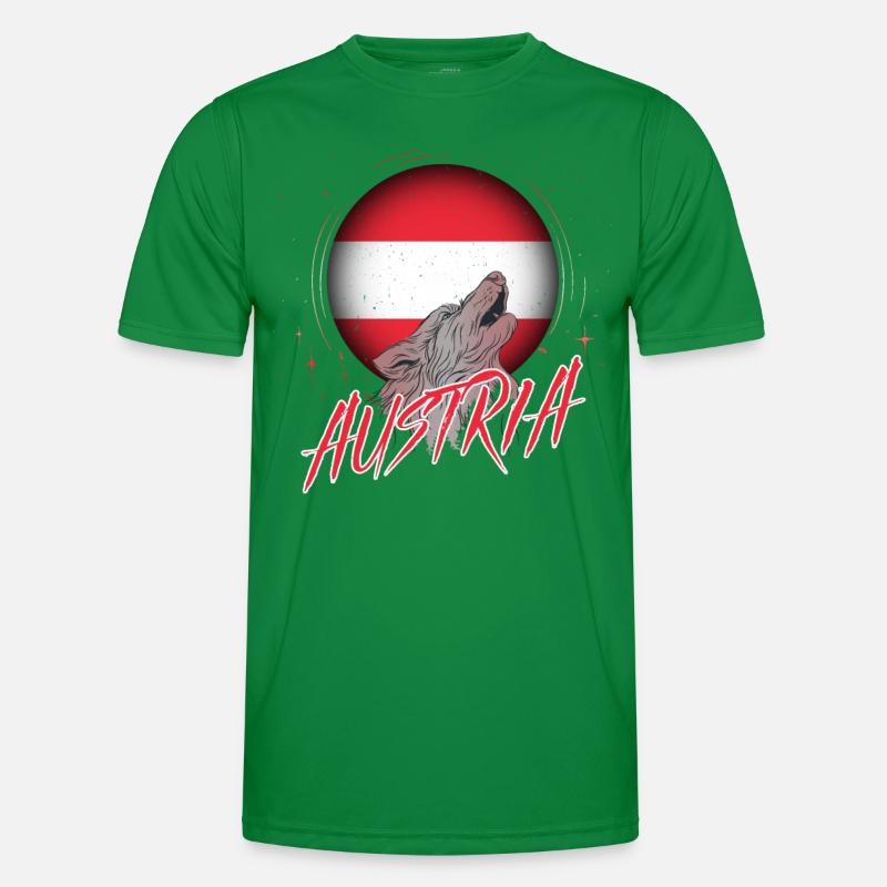 Austria Maglietta sportiva per uomo