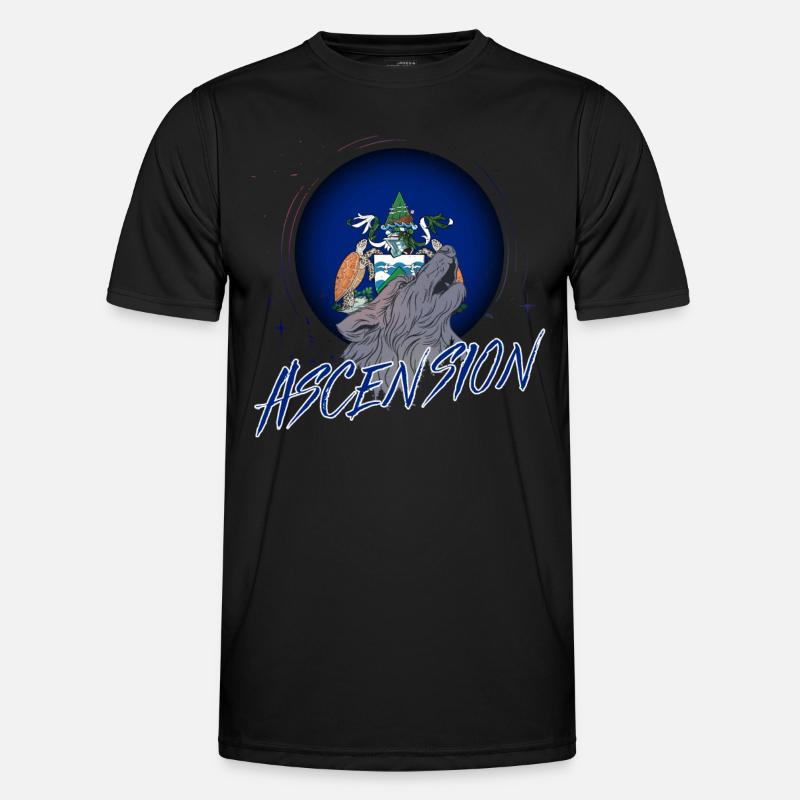 Ascensión - Camiseta funcional para hombres - negro