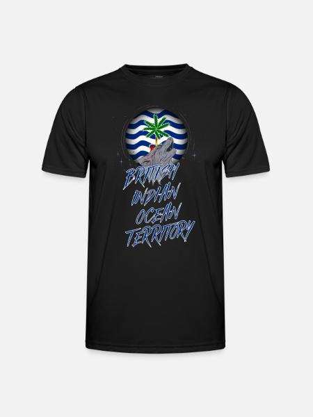 British Indian Ocean Territory - Men's Functional T-Shirt - black