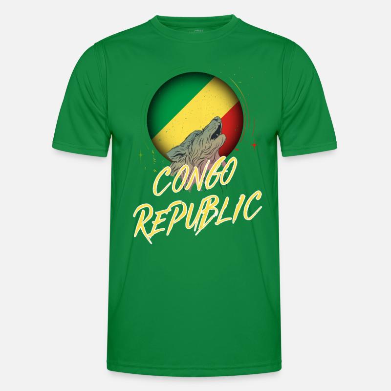 Congo Republic Men's Functional T-Shirt