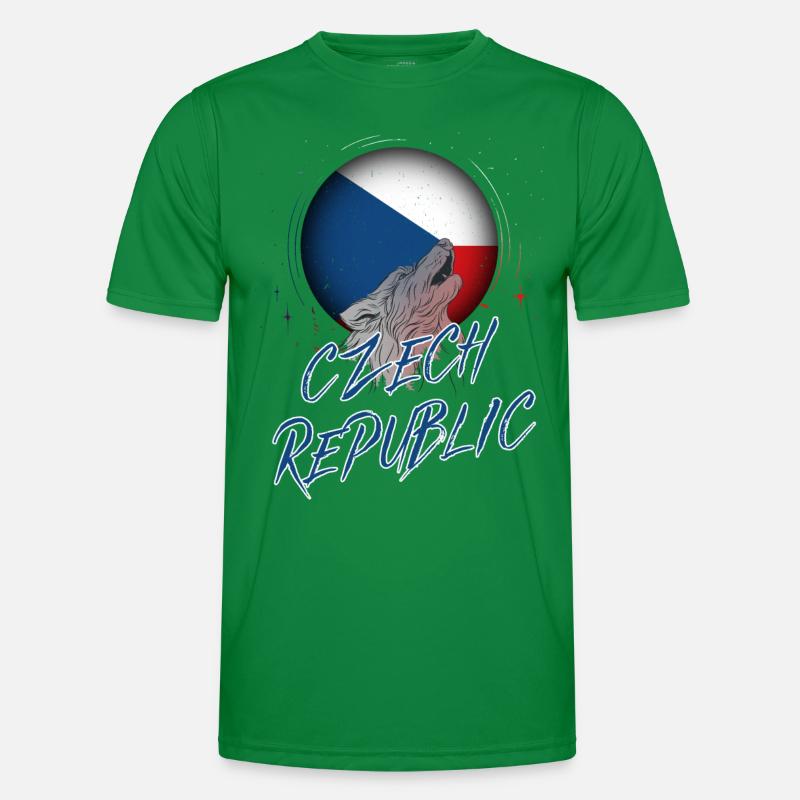 Czech Republic Men's Functional T-Shirt