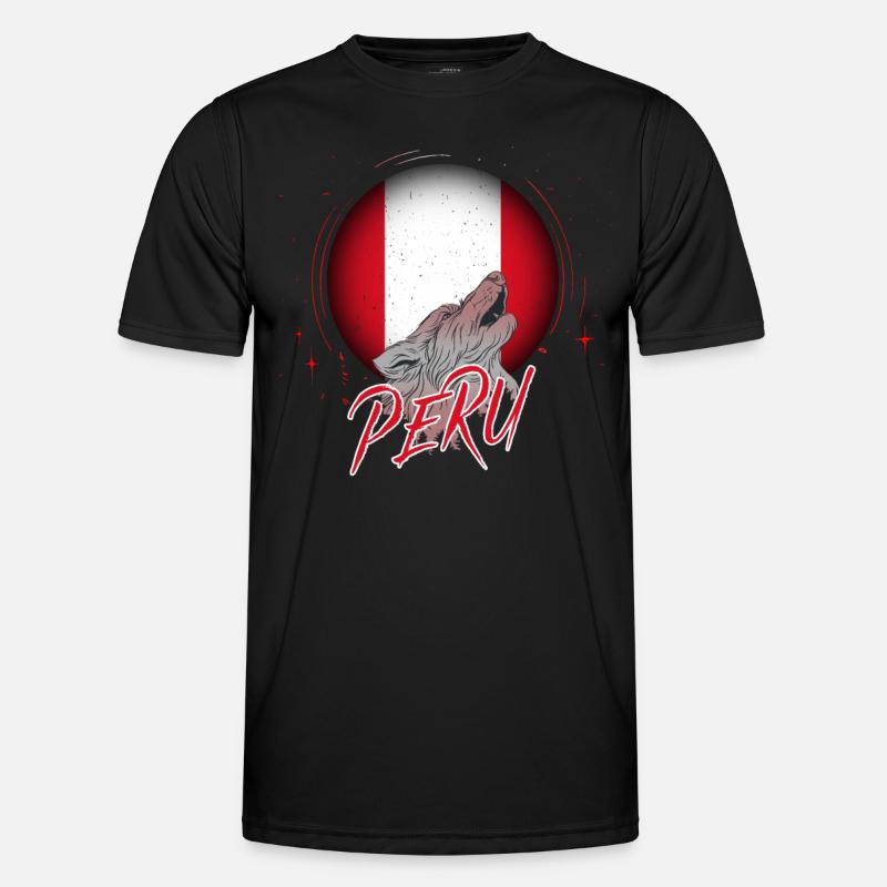 Peru - Men's Functional T-Shirt - black