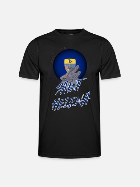 Saint Helena - Men's Functional T-Shirt - black