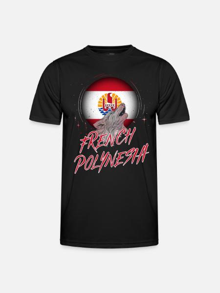 French Polynesia - Men's Functional T-Shirt - black