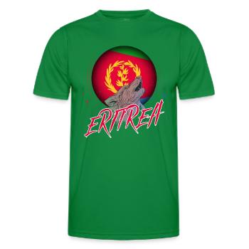Eritrea - Men's Functional T-Shirt - kelly green - Front - AI Model Male 178 dark (178cm)