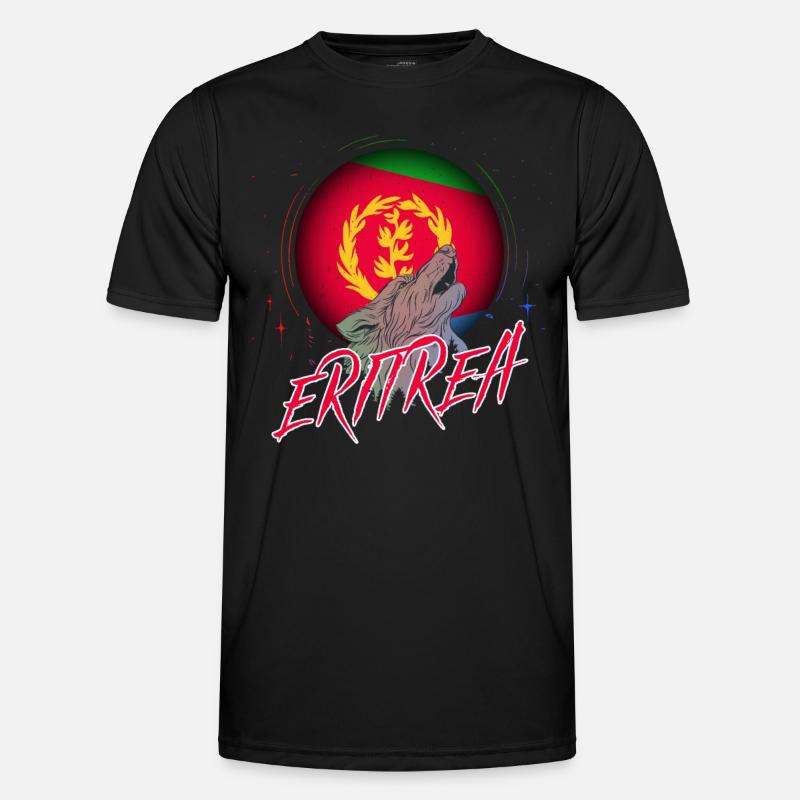 Eritrea - Men's Functional T-Shirt - black