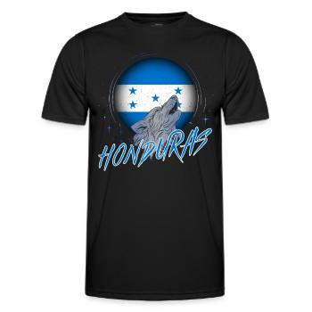 Honduras - Men's Functional T-Shirt - black - Front - AI Model Male 178 dark (178cm)