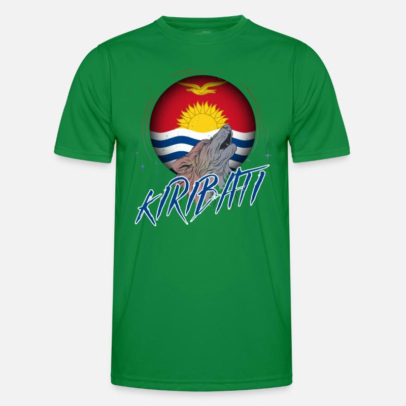 Kiribati Männer Funktions-T-Shirt
