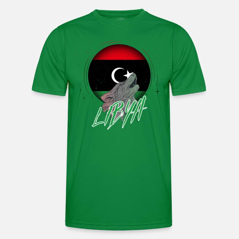 Libya Men's Functional T-Shirt