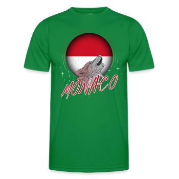 Monaco - T-shirt sport Homme - vert - Devant - AI Model Male 178 dark (178cm)