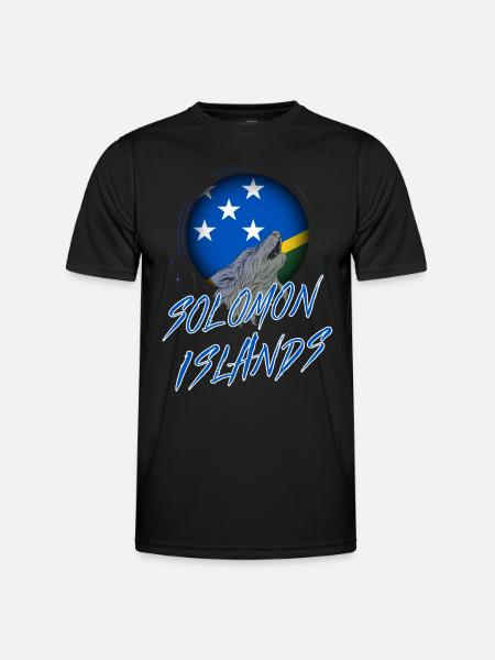 Solomon Islands - Men's Functional T-Shirt - black