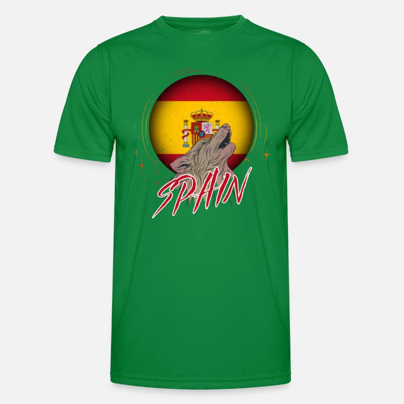 Spanien Männer Funktions-T-Shirt