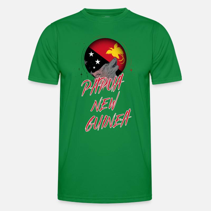 Papua-Neuguinea Männer Funktions-T-Shirt