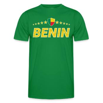 Benin - Men's Functional T-Shirt - kelly green - Front - AI Model Male 178 dark (178cm)