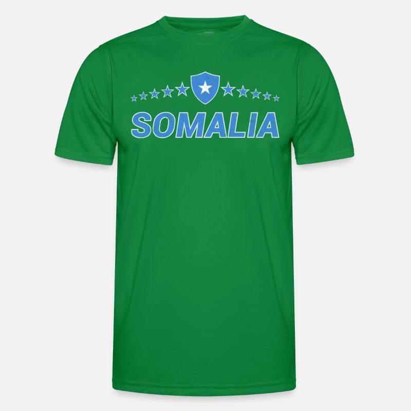 Somalia Männer Funktions-T-Shirt