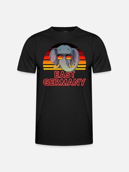 East Germany - Men's Functional T-Shirt - black