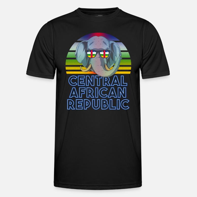 Central African Republic Men's Functional T-Shirt