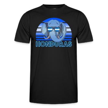 Honduras - Men's Functional T-Shirt - black - Front - AI Model Male 178 dark (178cm)