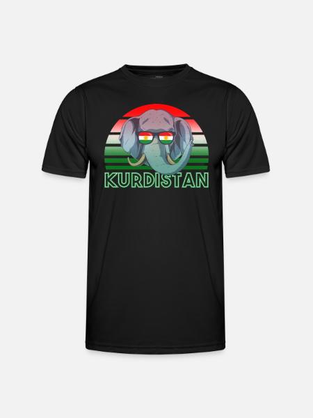 Kurdistan - T-shirt sport Homme - noir