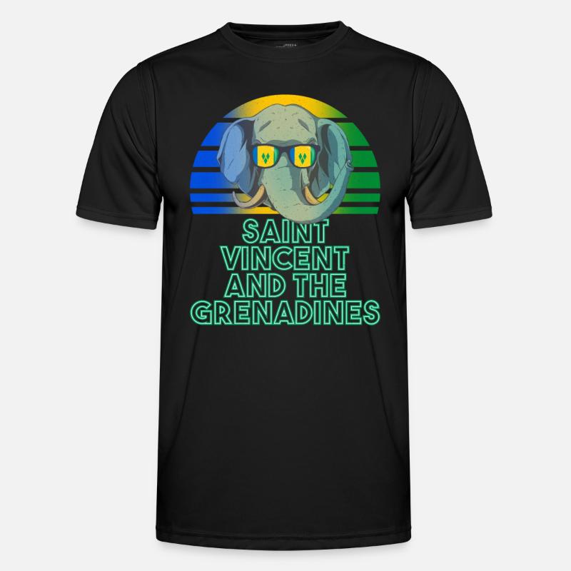 Saint Vincent et les Grenadines T-shirt sport Homme