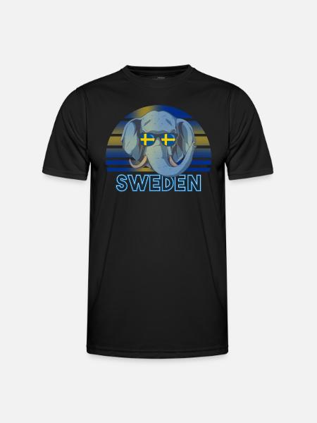 Sweden - Men's Functional T-Shirt - black