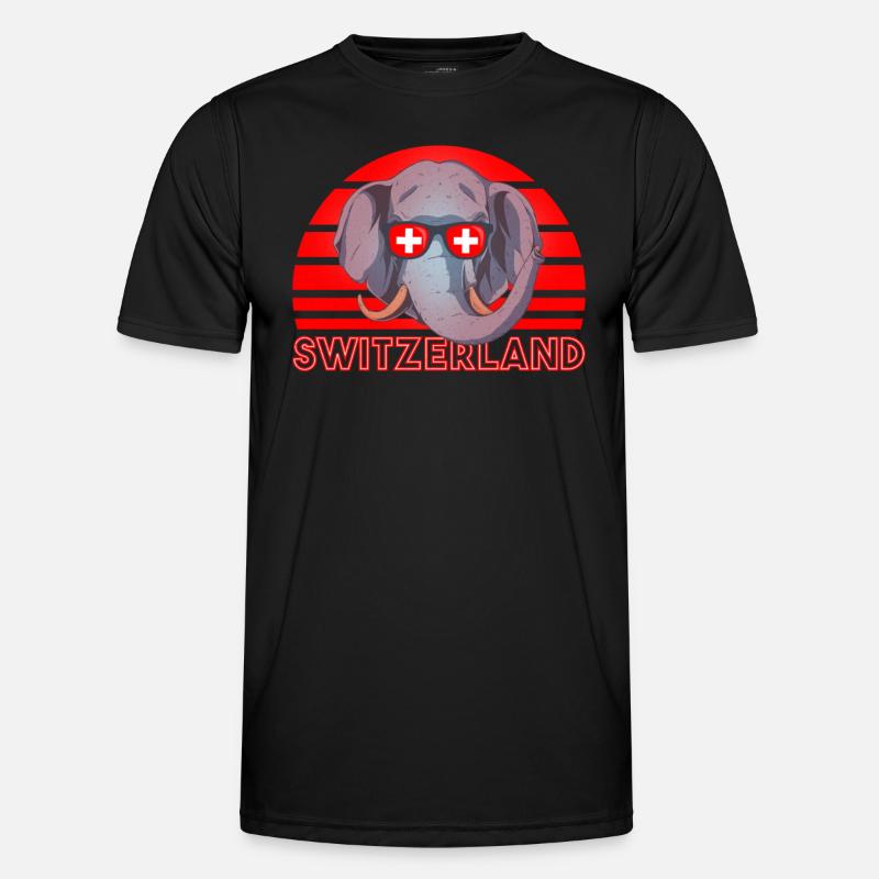Suisse T-shirt sport Homme