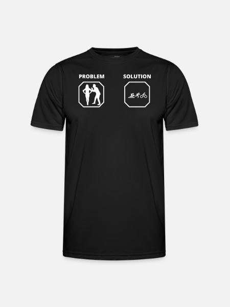PROBLEM SOLUTION triathlon - T-shirt sport Homme - noir