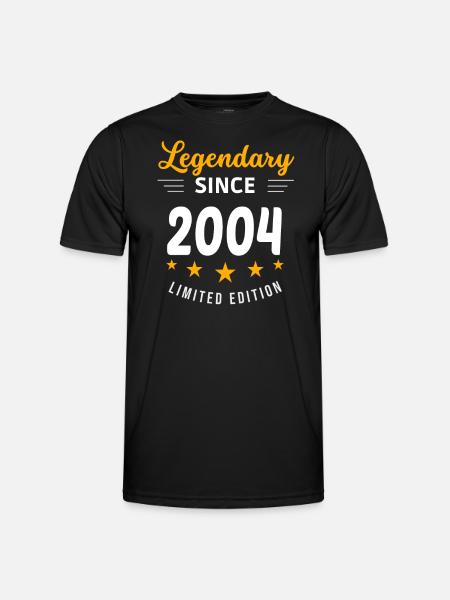 Legendary since 2004 - Men's Functional T-Shirt - black