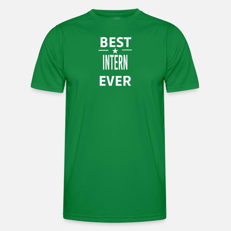 Best Ever INTERN Men's Functional T-Shirt