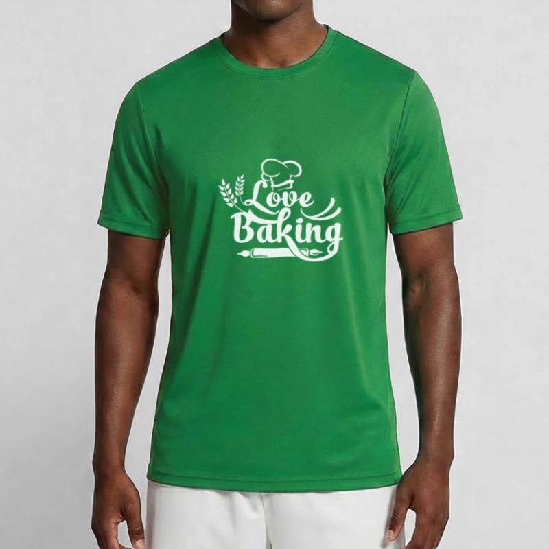 Baker Baking Bakery Baking Baker Men's Functional T-Shirt