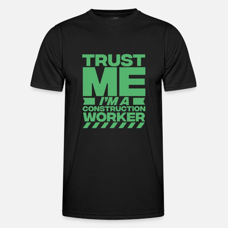 Travaux de construction Ouvriers Travaux de construction Ouvriers du bâtiment T-shirt sport Homme