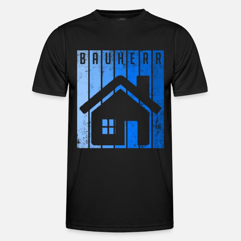 Client Construction Manager - Men's Functional T-Shirt - black