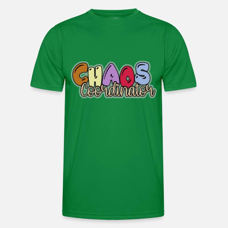 Kindergarten Chaos Koordinator Männer Funktions-T-Shirt
