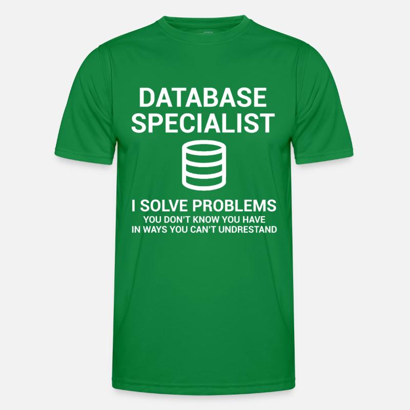 Database Specialist Men's Functional T-Shirt