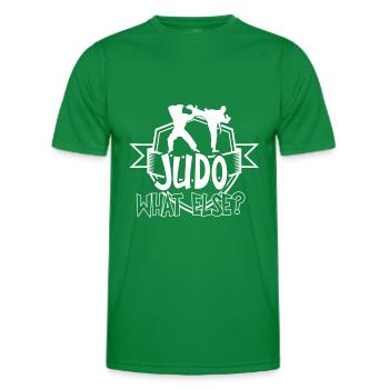 Judo Kampf - Männer Funktions-T-Shirt - Kelly Green - Vorne - AI Model Male 178 dark (178cm)
