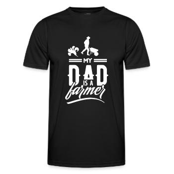 Bauer Bauer Bauer Bauer - Männer Funktions-T-Shirt - Schwarz - Vorne - AI Model Male 178 dark (178cm)