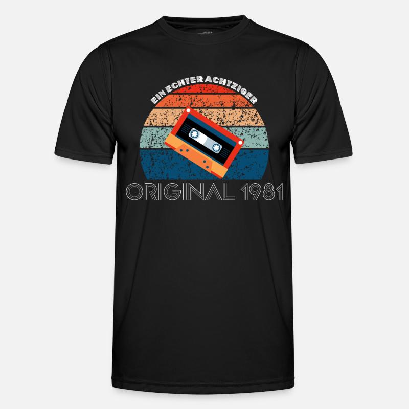 Ein echter Achtziger - Original 1981 Männer Funktions-T-Shirt
