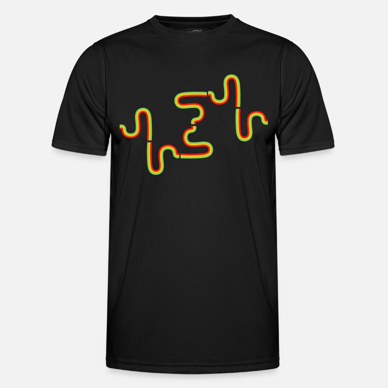 Dreadlocks Reggae Rainbow Gift Rasta Rastafari Men's Functional T-Shirt