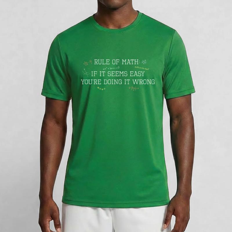 Math rules complex simple Men's Functional T-Shirt