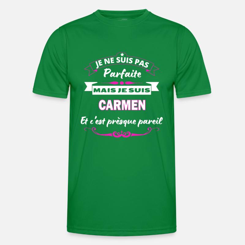 je ne suis pas Parfaite Carmen T-shirt sport Homme